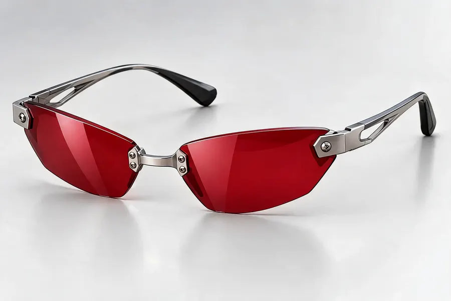 Crimson lens