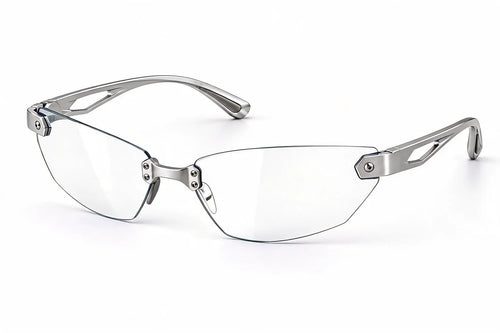 SILV3R Base Kit: silver frame with clear lenses