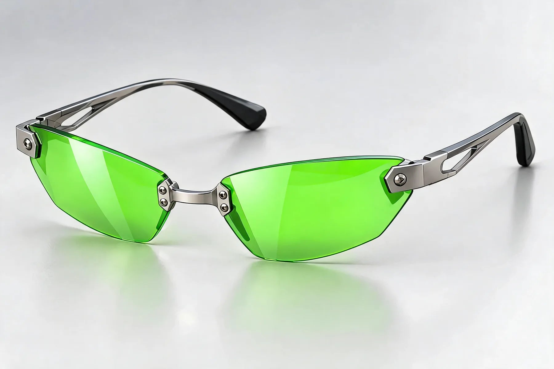 SILV3R frame with Toxic lenses